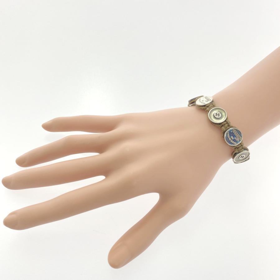 GUCCI（グッチ） アイコンロゴコインブレスレット/Sv925-34.8g/シルバー/ブラウン/GUCCI  翌日配送可/RF1/h210203/378963 : リファスタ・Yahoo!ショッピング店 - 通販 - Yahoo!ショッピング