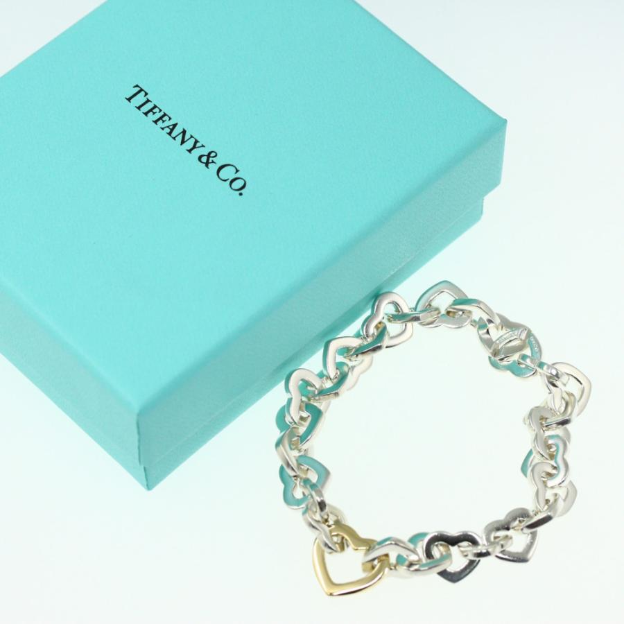 TIFFANY&Co. ティファニー ハートチェーンリンクブレスレット TIFFANY&Co. ティファニー ハートチェーンリンクブレスレット