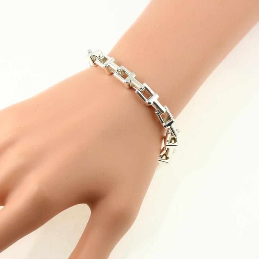 TIFFANY&Co. ティファニー T ラージ ナローチェーンブレスレット TIFFANY&Co. ティファニー T ラージ ナローチェーンブレスレット