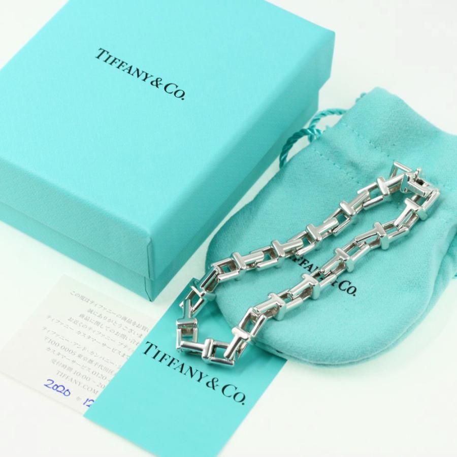 TIFFANY&Co. ティファニー T ラージ ナローチェーンブレスレット TIFFANY&Co. ティファニー T ラージ ナローチェーンブレスレット