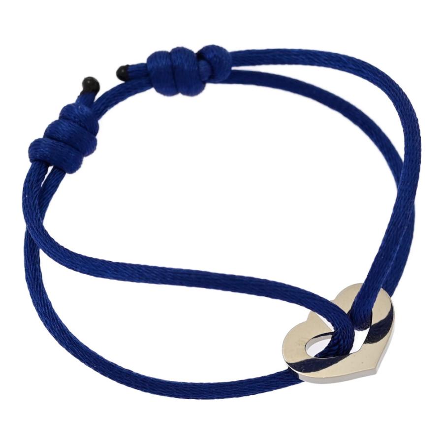 Cartier カルティエCハート K18PGコードブレスレット Cartier - カルティエ Cartier ブレスレット Cハート K18PG