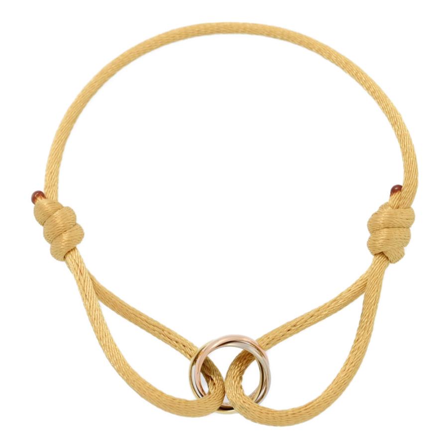 Cartier カルティエ トリニティ・コットンコード ブレスレット 替え  