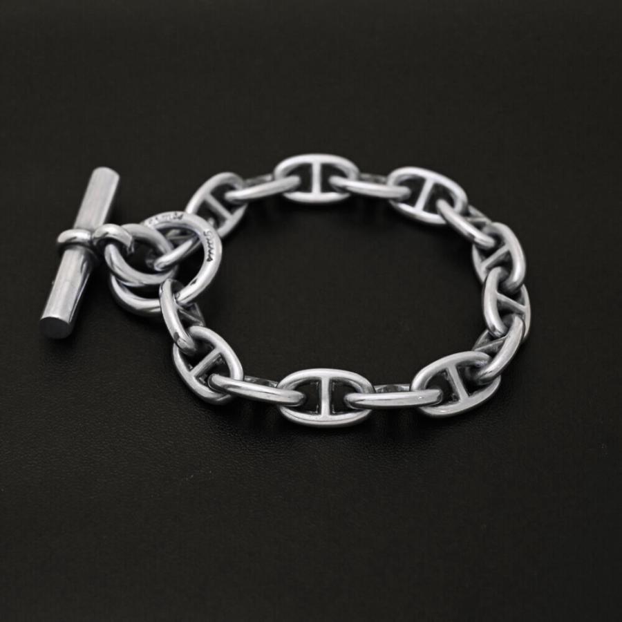 エルメス　シェーヌダンクル ヴィンテージ10コマ　HERMES 希少 HERMES エルメス 時を纏う逸品 70年代ヴィンテージ