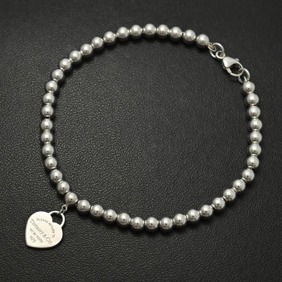 TIFFANY&Co.（ティファニー） 美品 リターントゥハート ボールチェーン