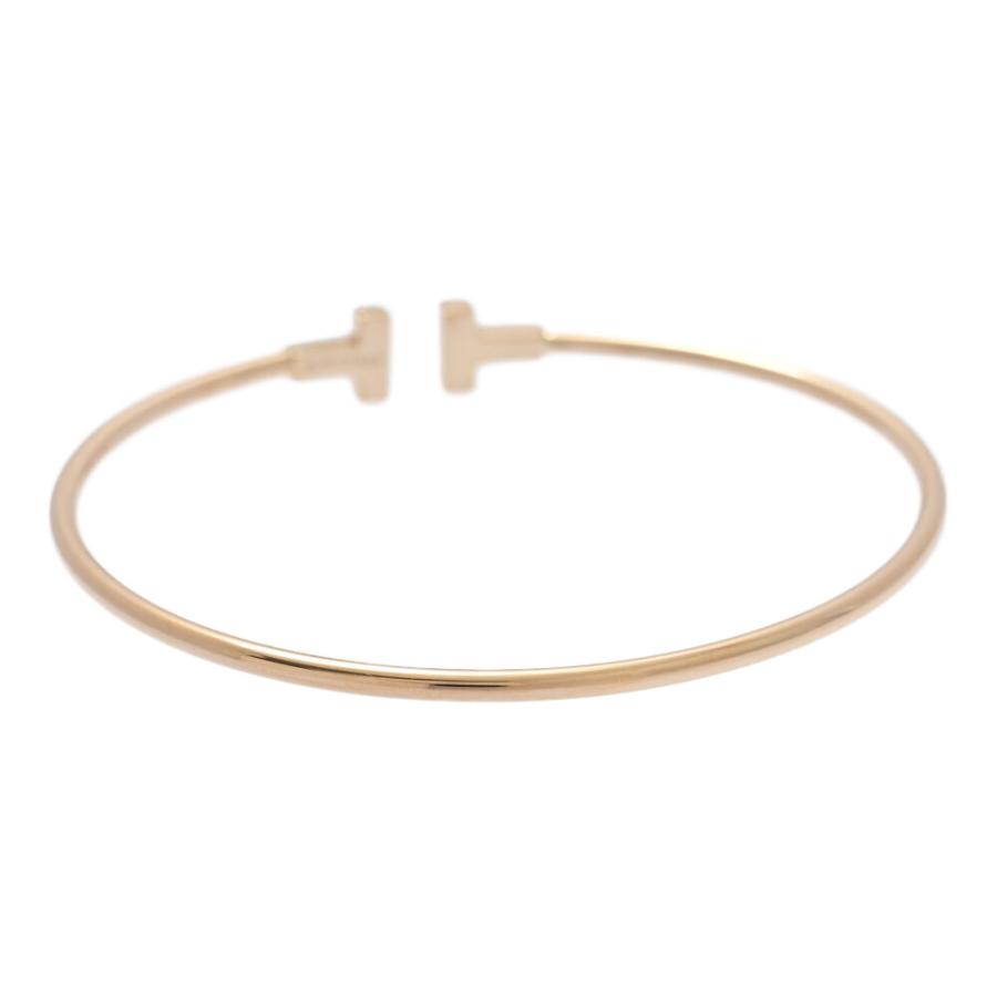 TIFFANY&Co.（ティファニー） 美品 Tワイヤー ブレスレット K18YG 750