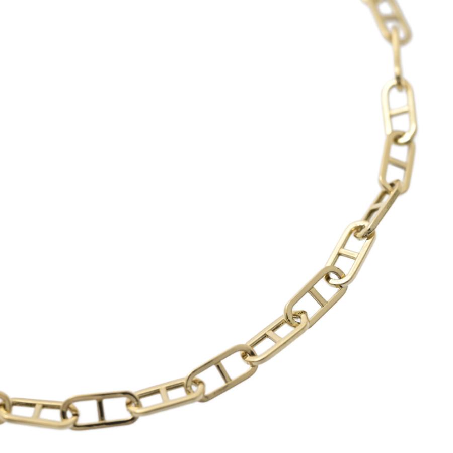 シンプルチェーン ブレスレット/K18YG/750-1.6g/イエローゴールド/資産