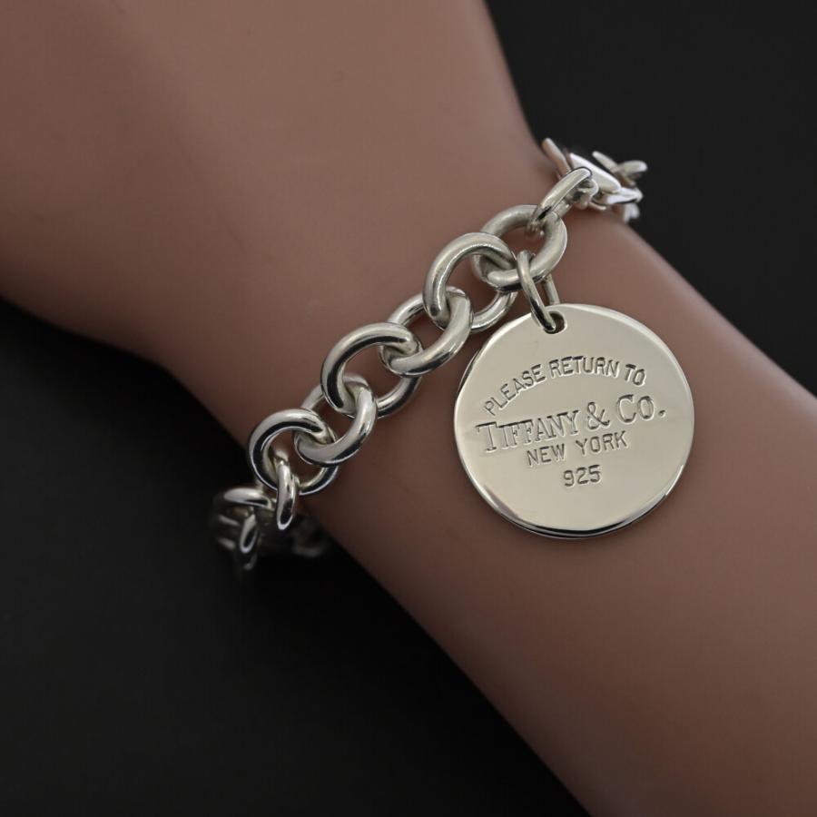 サリーとマキー様　美品✨　ティファニー　リターントゥ　ブレスレット925シルバー TIFFANY&Co.（ティファニー） 美品 リターントゥティファニー チェーン