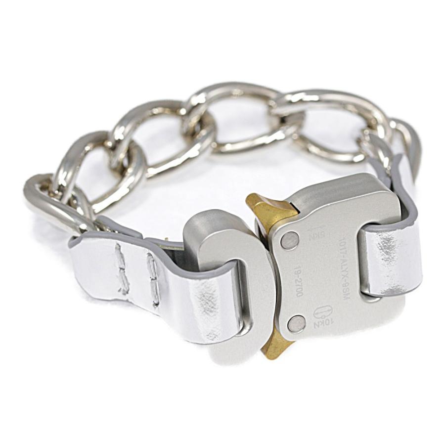アリクス CHAIN BRACELET W / LEATHER DETAILS・ブレスレット-59.9g