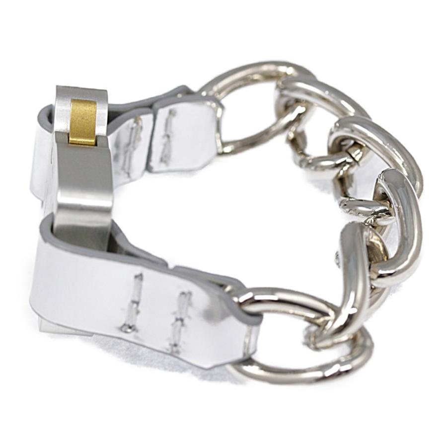 アリクス CHAIN BRACELET W / LEATHER DETAILS・ブレスレット-59.9g