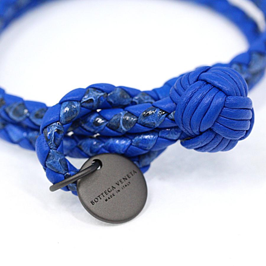 ボッテガヴェネタ イントレチャート・ブレスレット Mサイズ/10.2g