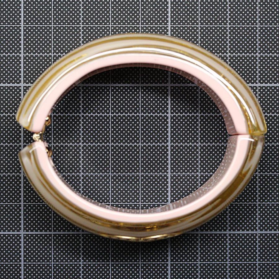 CHANEL（シャネル） ココマーク ボーダー レジン ワイドバングル