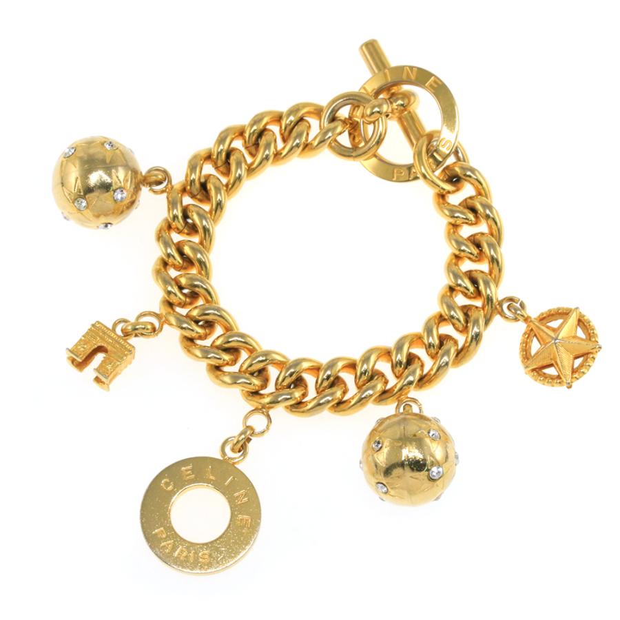 CELINE チャーム付きブレスレット