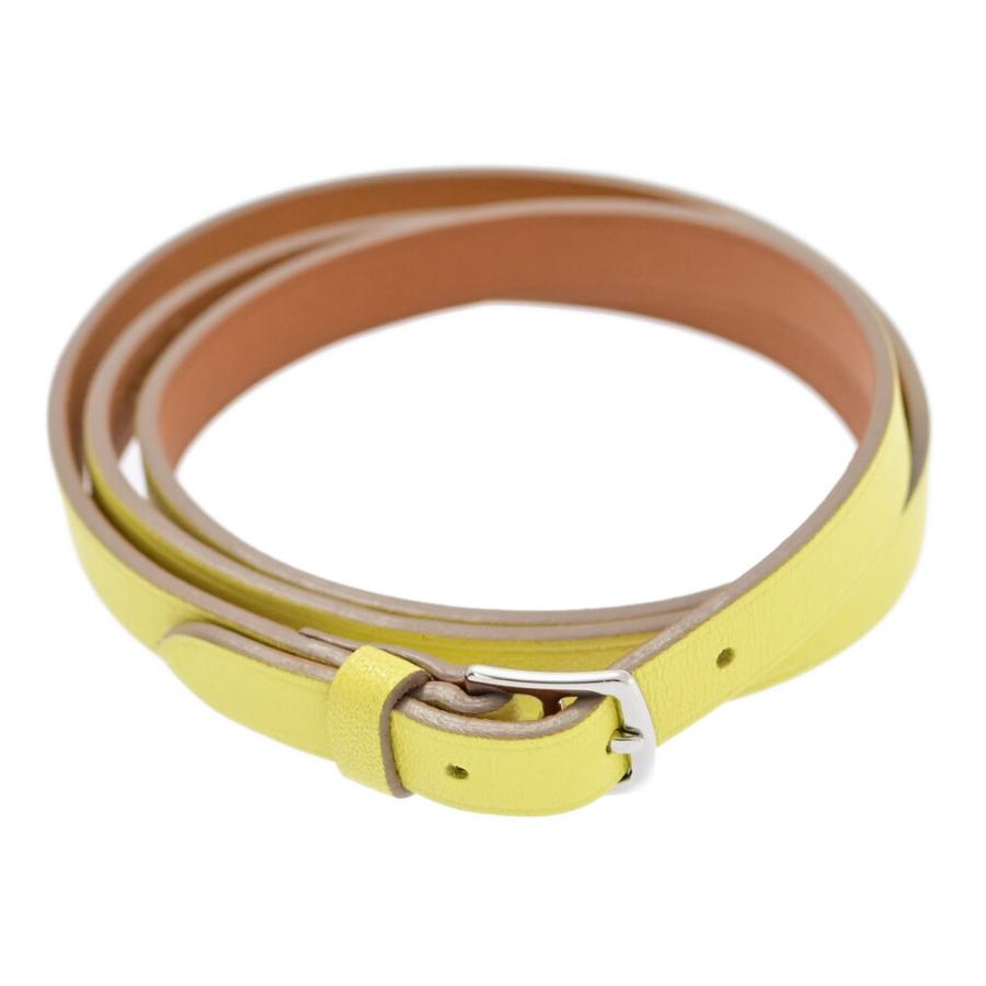 HERMES エルメス BRACELET CUIR MINI ETRIVIERE レザーブレスレット  