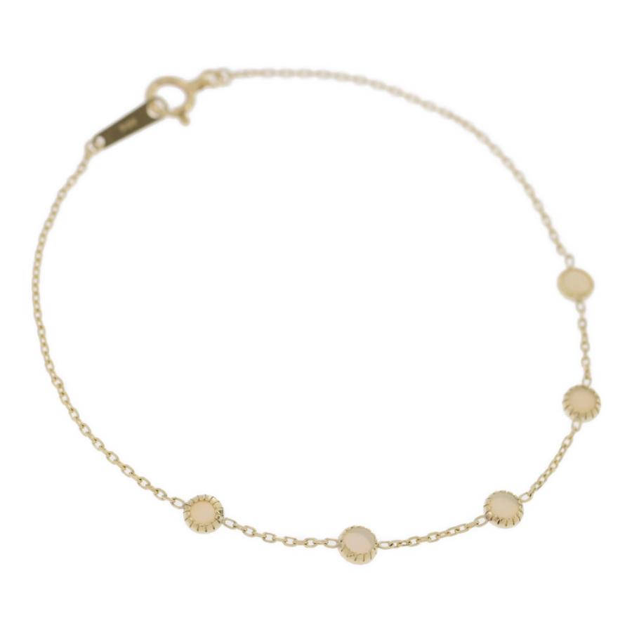 agete（アガット） オパール ブレスレット/K10YG/416-0.7g/イエロー