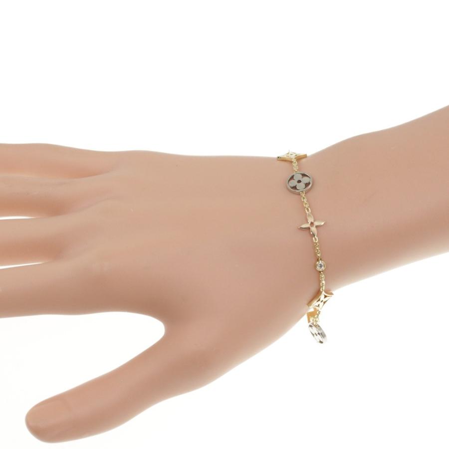 ブックル ドレイユ モノグラム・イディール (18K×ダイヤモンド） ブレスレット モノグラム・イディール(18K スリーゴールド