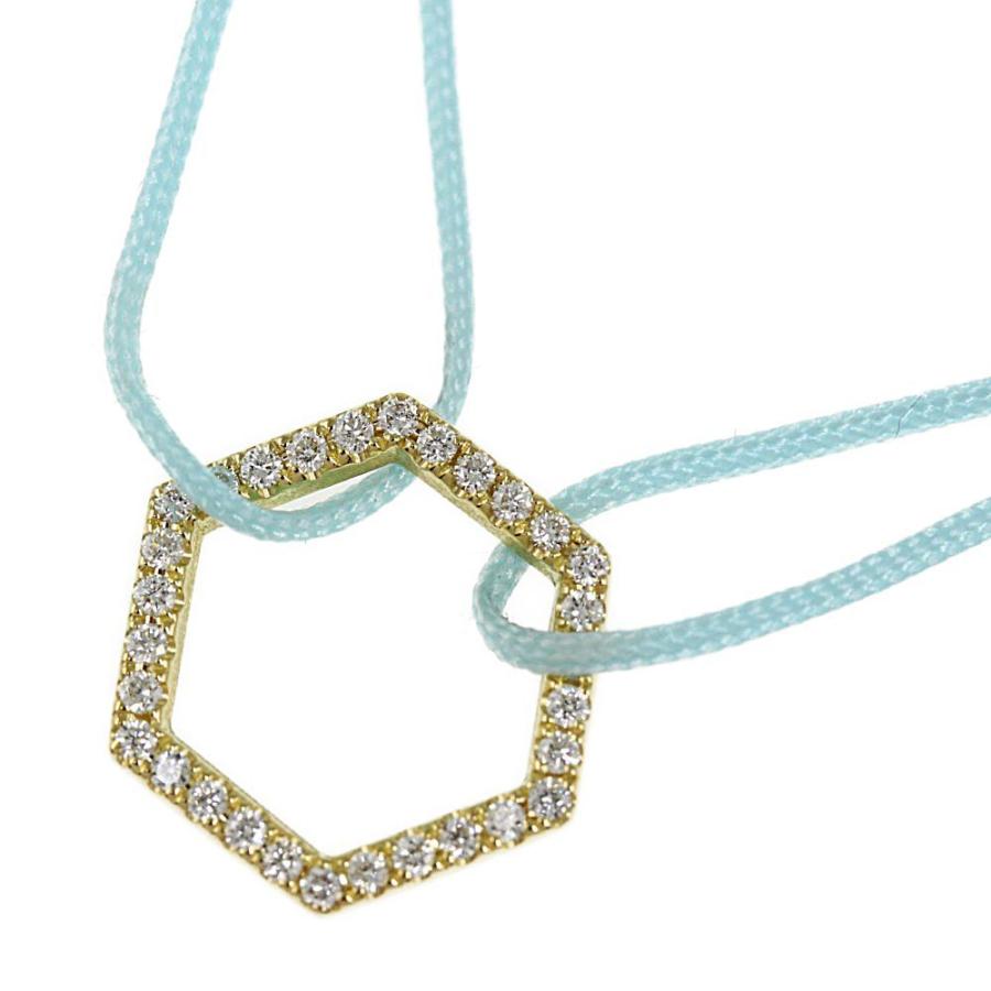 AHKAH アーカー K18 ルミパヴェコード ブレスレット ダイヤモンド