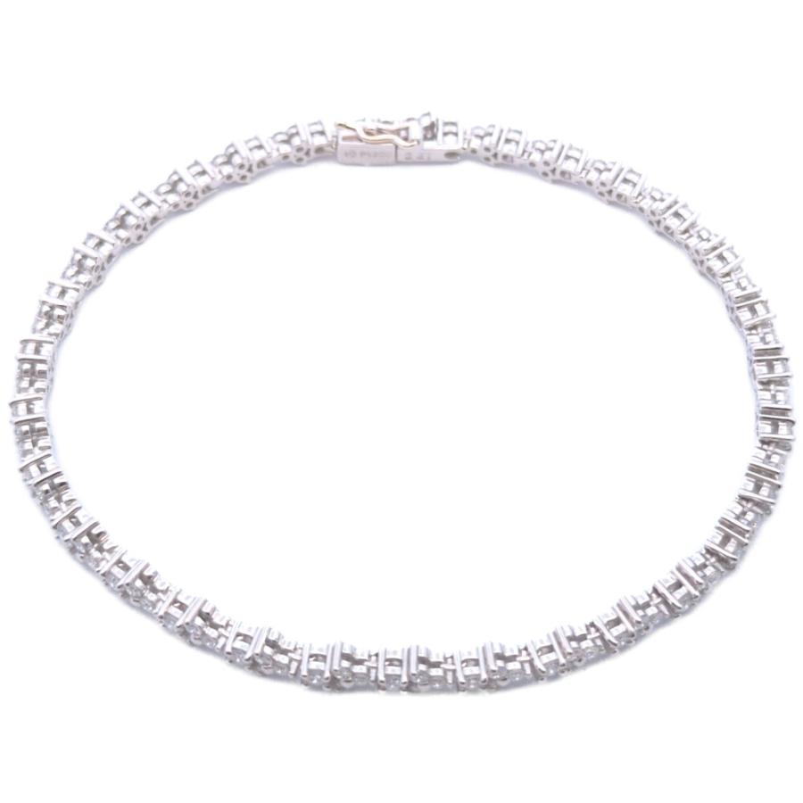 2.27ct TASAKI PEARL タサキ 田崎真珠 ダイヤモンドブレスレット Pt900
