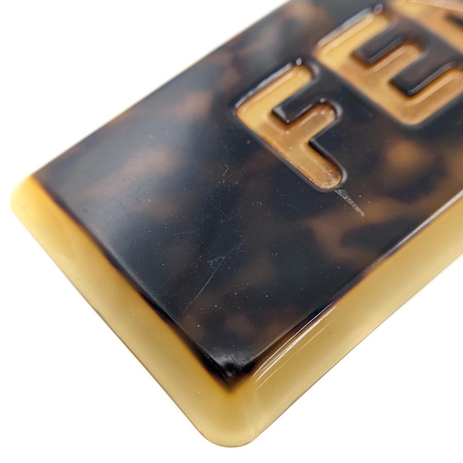 FENDI（フェンディ） プラスティック ロゴ バレッタヘアアクセサリー