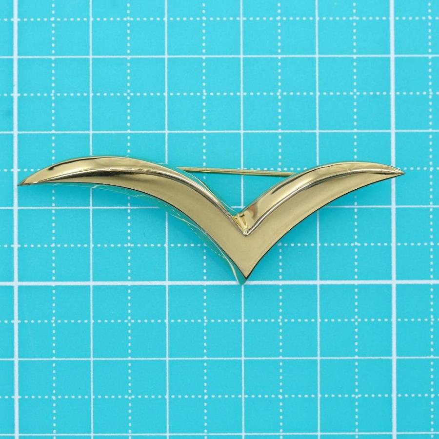 美品18KYG TIFFANY＆Co. ティファニー シーガル・ブローチ 750 美品18KYG TIFFANY＆Co. ティファニー シーガル・ブローチ 750