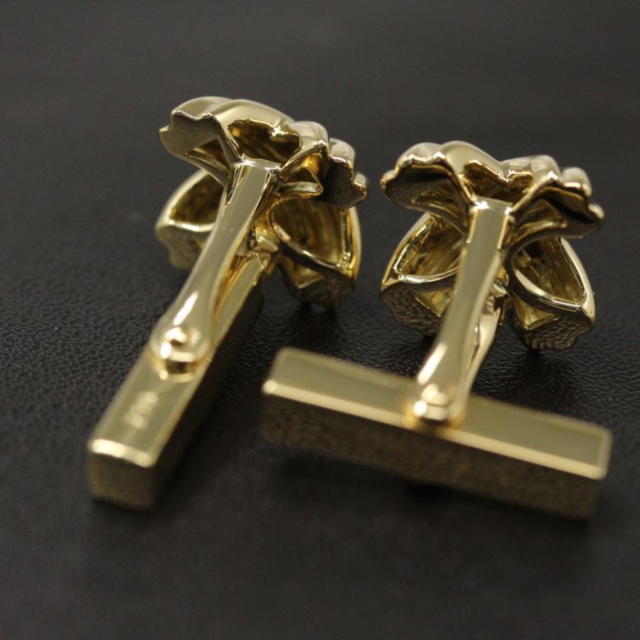 Tiffany&Co. カフリンクス カフス シグネチャークロス TIFFANY&Co.（ティファニー） シグネチャークロス・カフス/K18YG/750