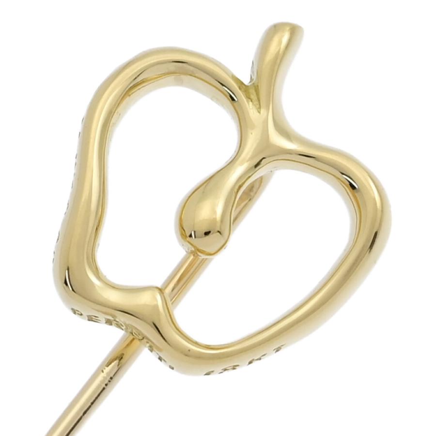 ティファニー ピンブローチ アップル リンゴ 18KYG エルサ ペレッティ TIFFANY&Co.（ティファニー） TIFFANY ＆ Co. エルサペレッティ