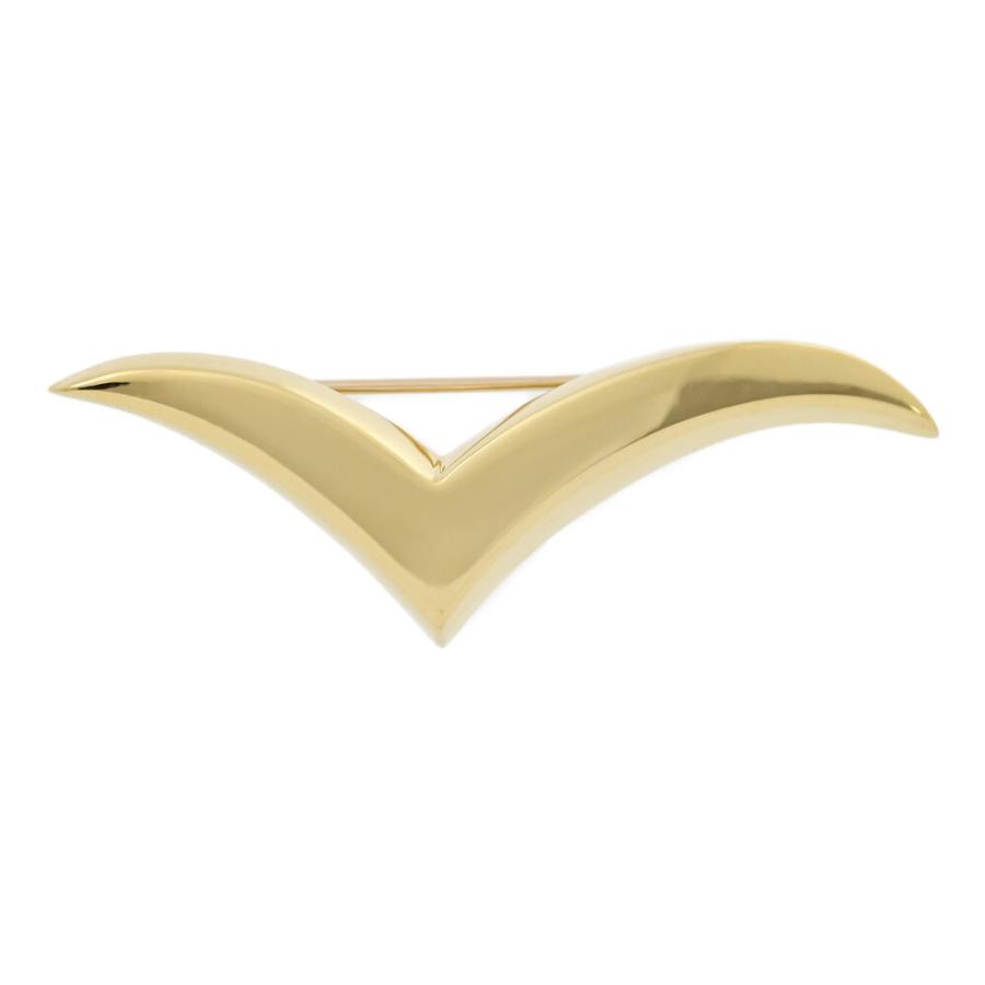 TIFFANY&Co.（ティファニー） シーガル ブローチ・ピンタック/K18YG