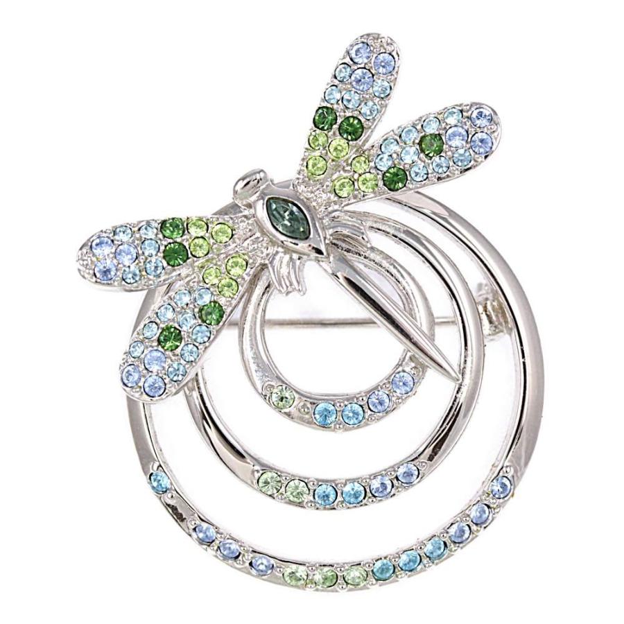 スワロフスキー　SWAROVSKI ブローチ　トンボ SWAROVSKI スワロフスキー トンボモチーフ・ブローチ