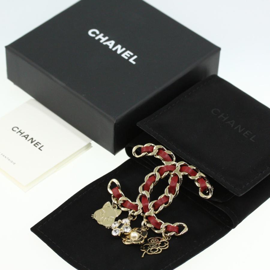 CHANEL（シャネル） アイコンチャーム ココマーク チェーン レザー