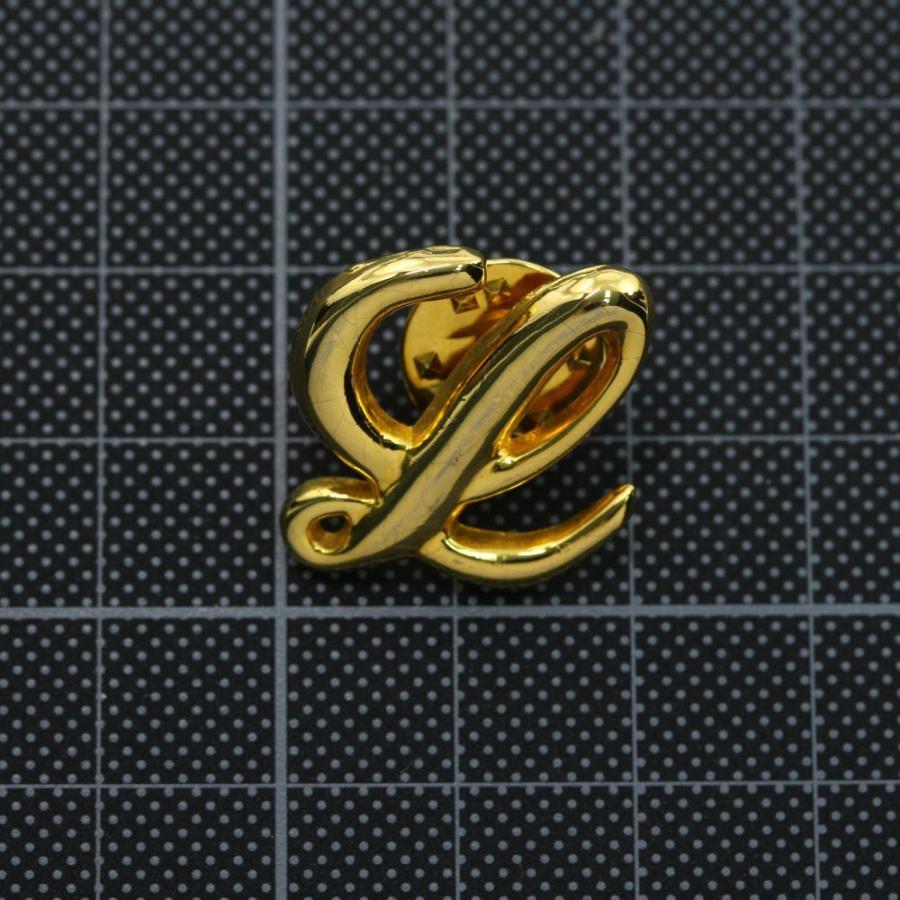 LOEWE（ロエベ） アナグラム ロゴ ピンバッチ ブローチ/ゴールド/LOEWE