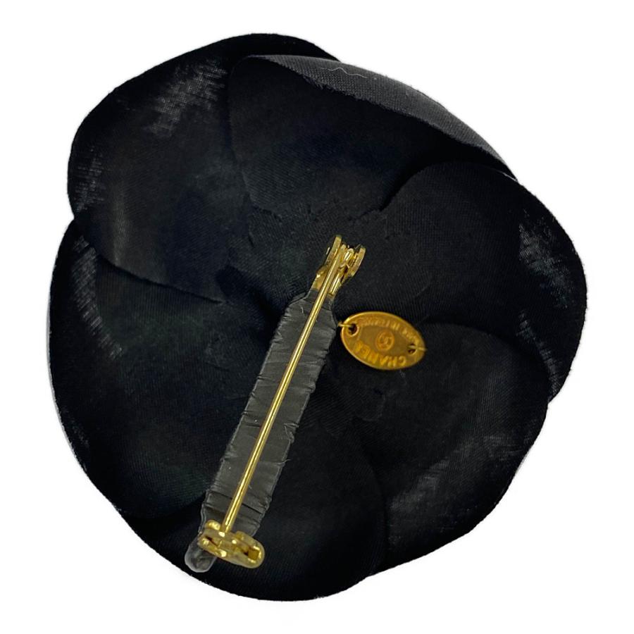 CHANEL シャネル カメリア・コサージュブローチ/ブラック/CHANEL