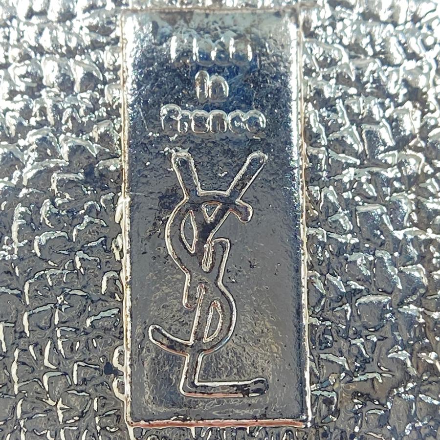 YSL イヴ・サンローラン　ブローチ　フック付きなのでペンダントトップにも可 YSL イヴ・サンローラン ブローチ フック付きなのでペンダント