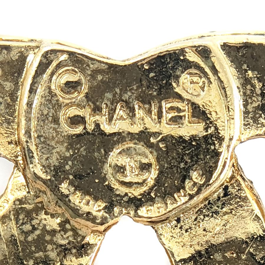 CHANEL シャネル ココマーク ラインストーン ブローチ/合金