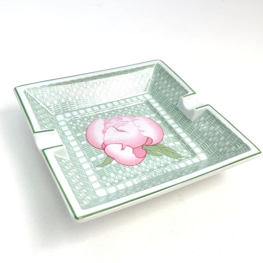 エルメス　アッシュトレイ　ピンクのお花 エルメス アッシュトレイ ピンクのお花 12380366_1.jpg