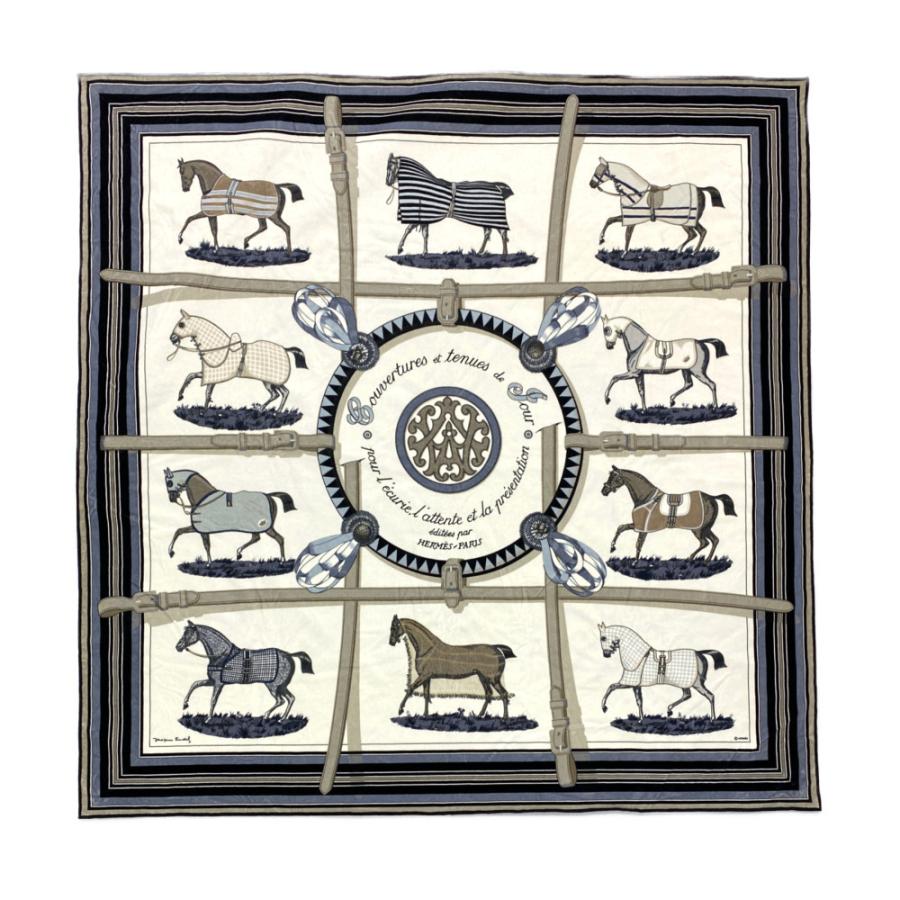 HERMES エルメス Couvertures et tenues de Jour(馬着柄 HERMES エルメス Couvertures et tenues de Jour(馬着柄