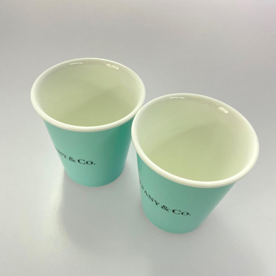 ティファニー ボーンチャイナ ペーパー カップ 食器インテリア 