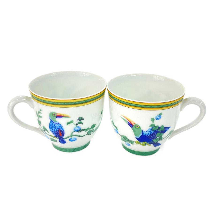 エルメス トゥカン デミタスカップ コーヒーカップ＆ソーサー 2客 食器 