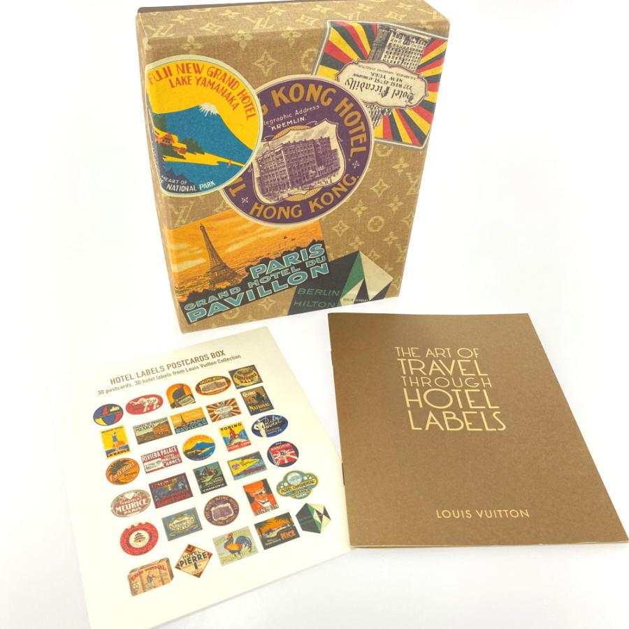 ルイヴィトン 30ポストカードホテルラベル インテリア/M99414/マルチ