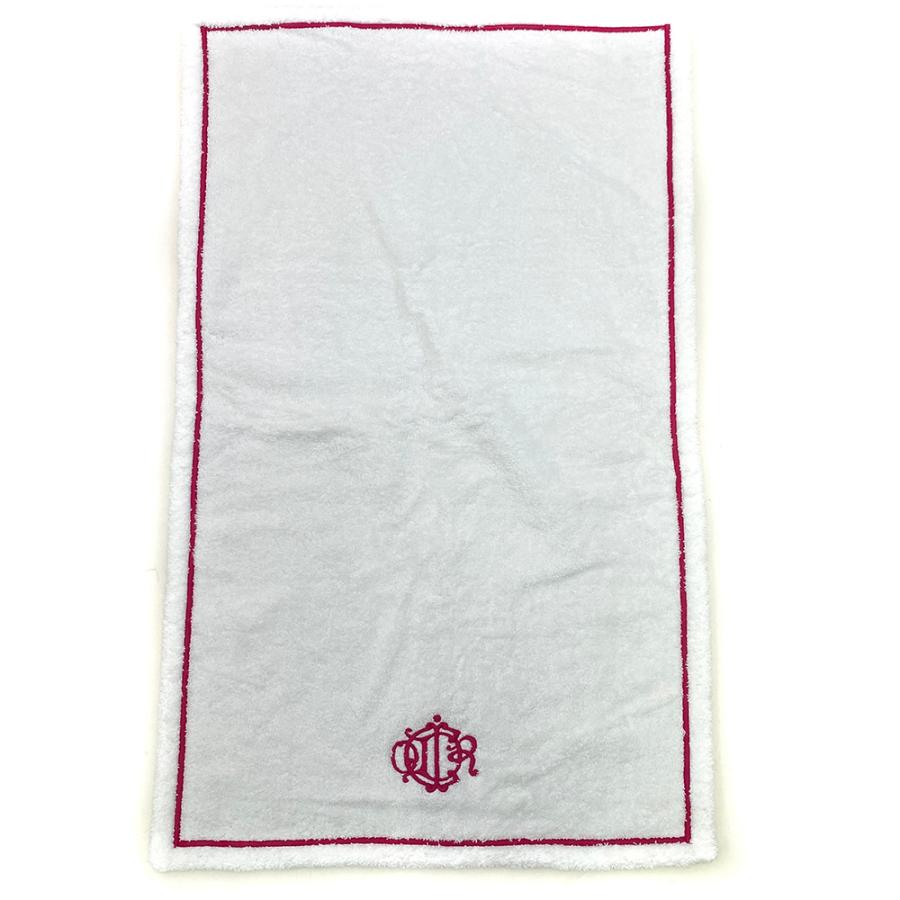 クリスチャンディオール ロゴ刺繍バスマット インテリアタオル ビーチ