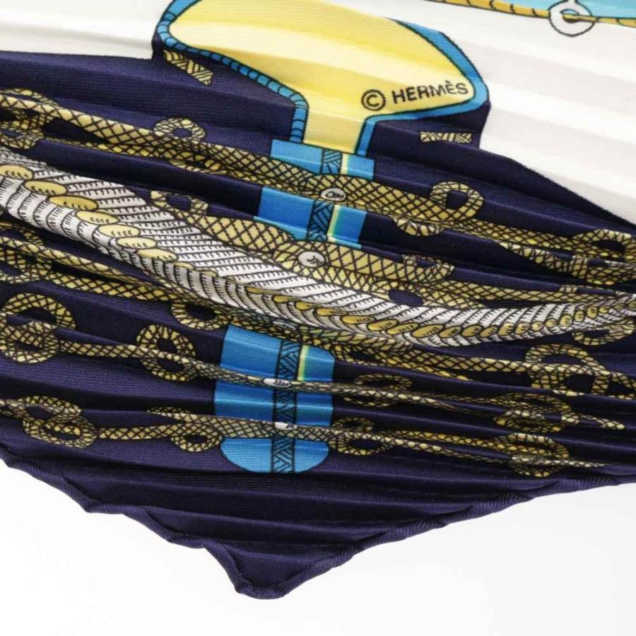 HERMES エルメス プリーツカレ・CIRCUS・スカーフネックウェア