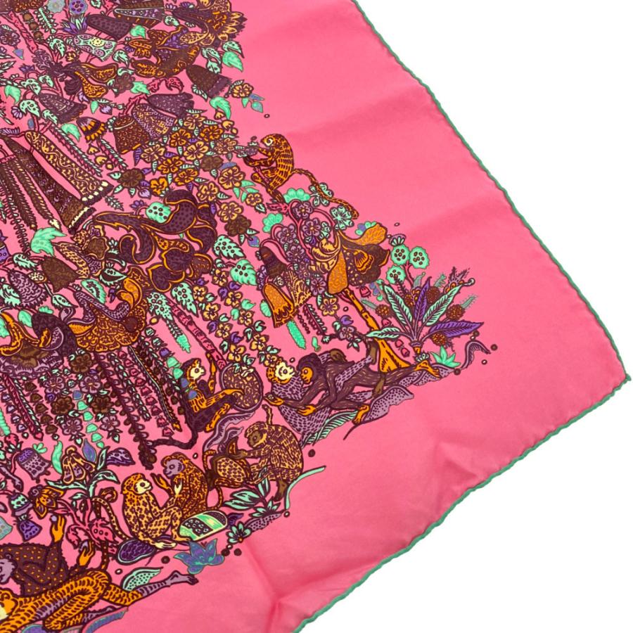 HERMES（エルメス） カレ90・LEGENDE MOGHOLE・シルクツイル スカーフ