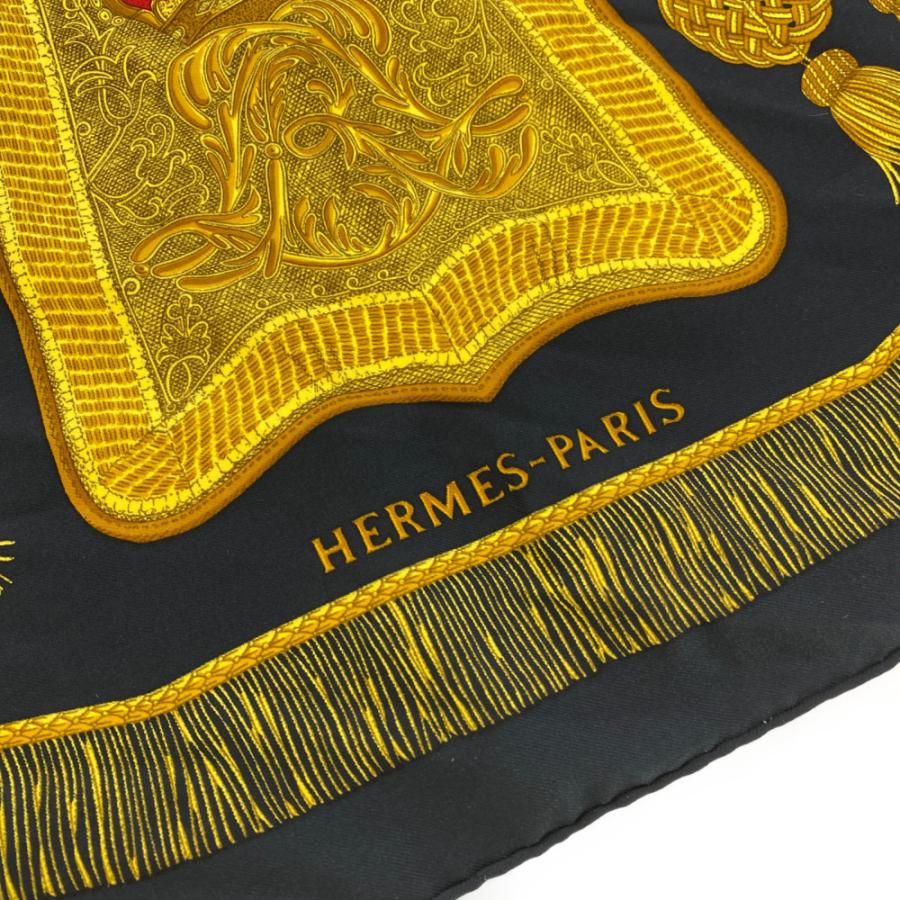 HERMES（エルメス） カレ90・Poste et Cavalerie/サーベル飾り袋