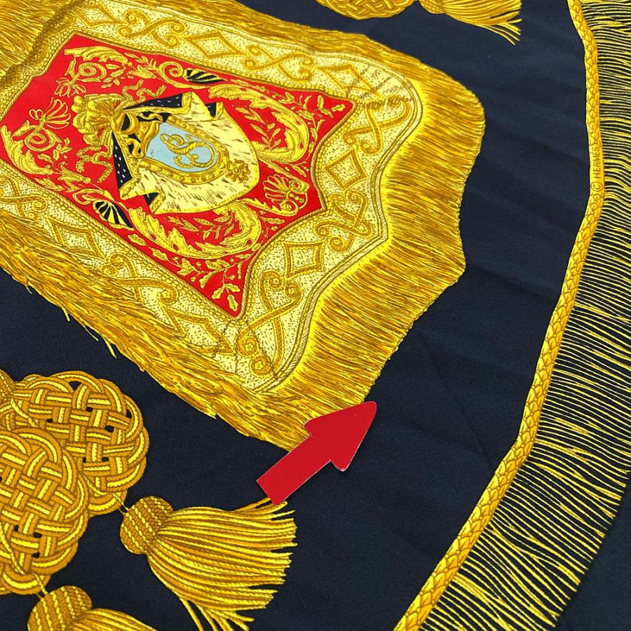 HERMES エルメス カレ90 PosteetCavalerie サーベル飾袋 HERMES エルメス カレ 90 サーベル飾り袋 HERMES Carre Silk