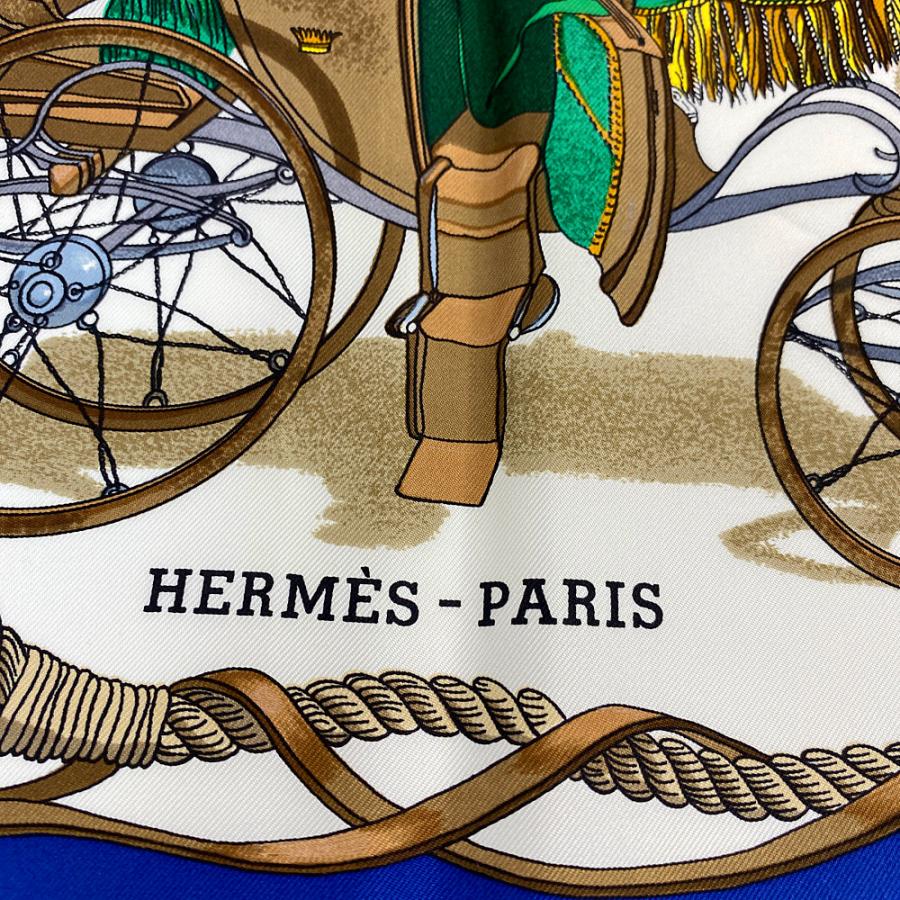 エルメススカーフ カレ90/柄名: Musée（ミュゼ） HERMES】【MUSEE