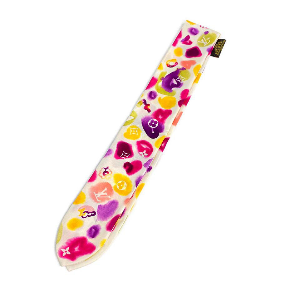 Louis Viotton バンドー ルイヴィトン スカーフ バンドーBB・マルタージュ ホワイト