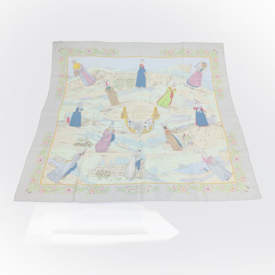 HERMES（エルメス） カレ90・COSTUMES DES DEPARTEMENTS・部門の衣装