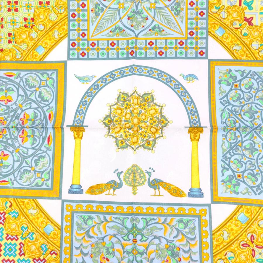 よしたく！エルメス スカーフ カレ90 Ciels Byzantins HERMES エルメス カレ90・CIELS BYZANTINS・CIELS BYZANTINS