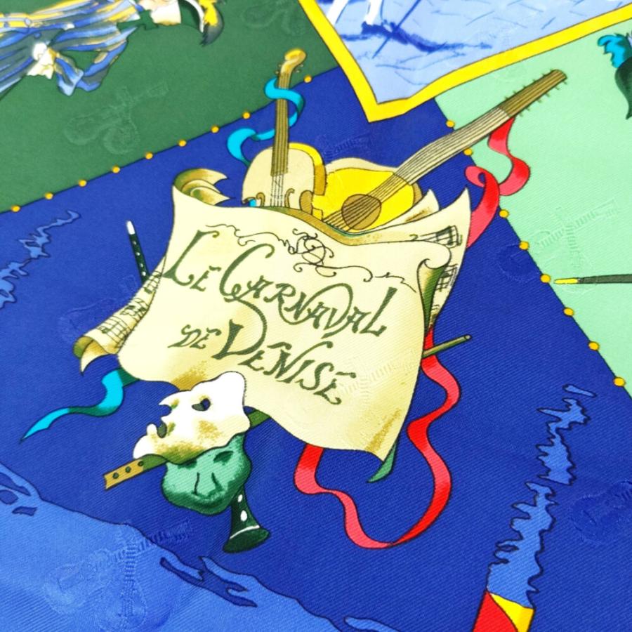 HERMES エルメス カレ90・LE CARNAVAL DE VENISE ベニス
