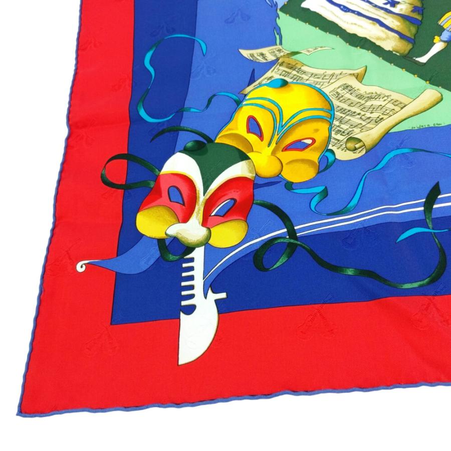 HERMESエルメス、ヴェネツィアカーニバル　カレ90 HERMES エルメス カレ90 LE CARNAVAL DE VENISE (ベニスの