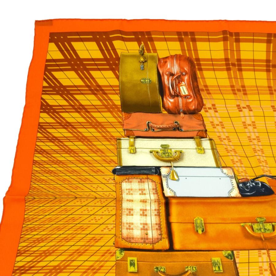 HERMES エルメス カレ70 H en Voyage 旅するエルメス スカーフ HERMES エルメス カレ70 H en Voyage 旅するエルメス スカーフ