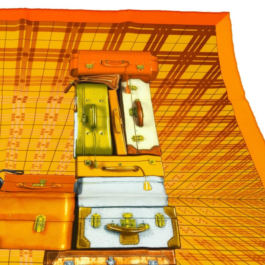 HERMES エルメス カレ70 H en Voyage 旅するエルメス スカーフ HERMES エルメス カレ70 H en Voyage 旅するエルメス スカーフ